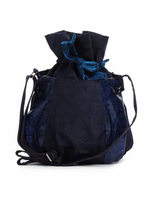 Baggit Women Kool Excel Blue Handbag
