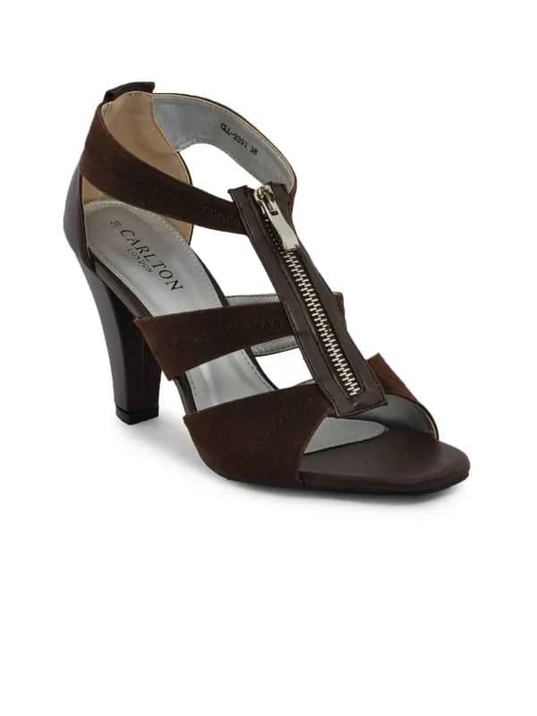Carlton London Women Classy Brown Sandals