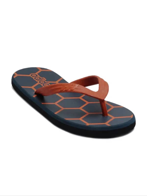 ADIDAS Men Adi Cells Orange Flip Flops