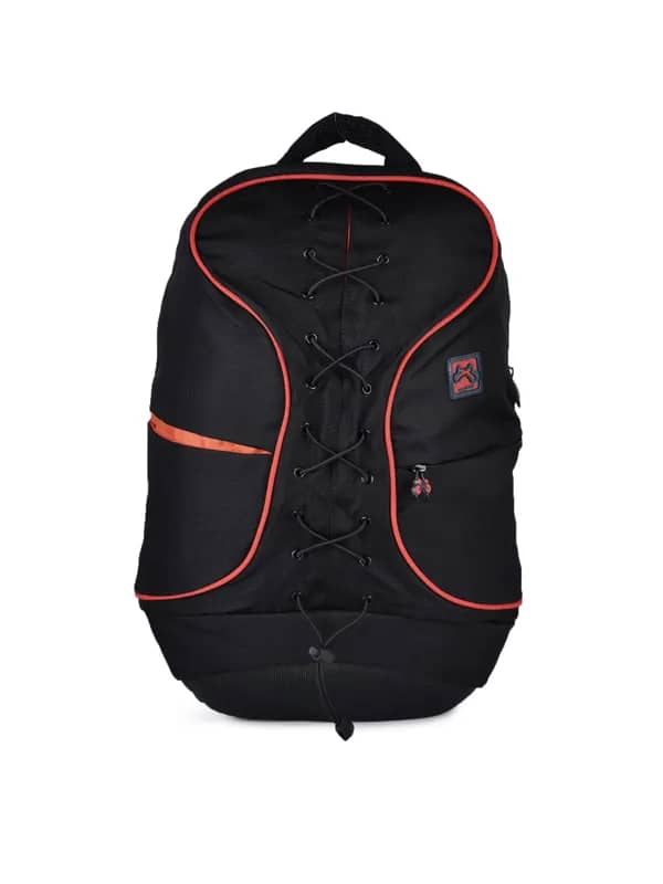 Footloose Unisex Morita Black Backpack