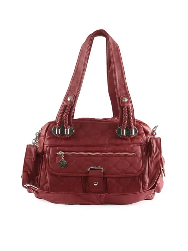 Kiara Women Margaret Maroon Handbag