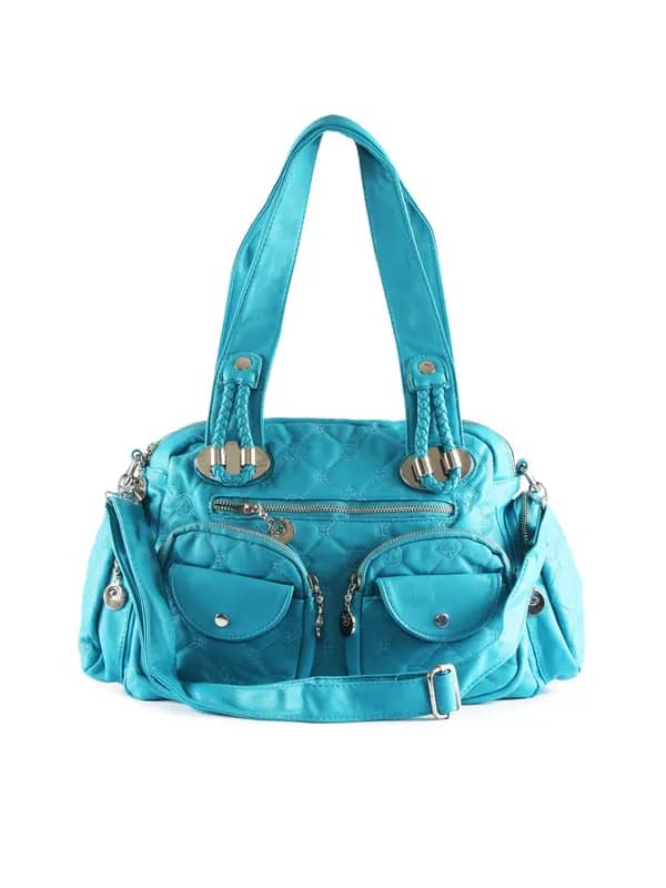 Kiara Women Blue Handbag