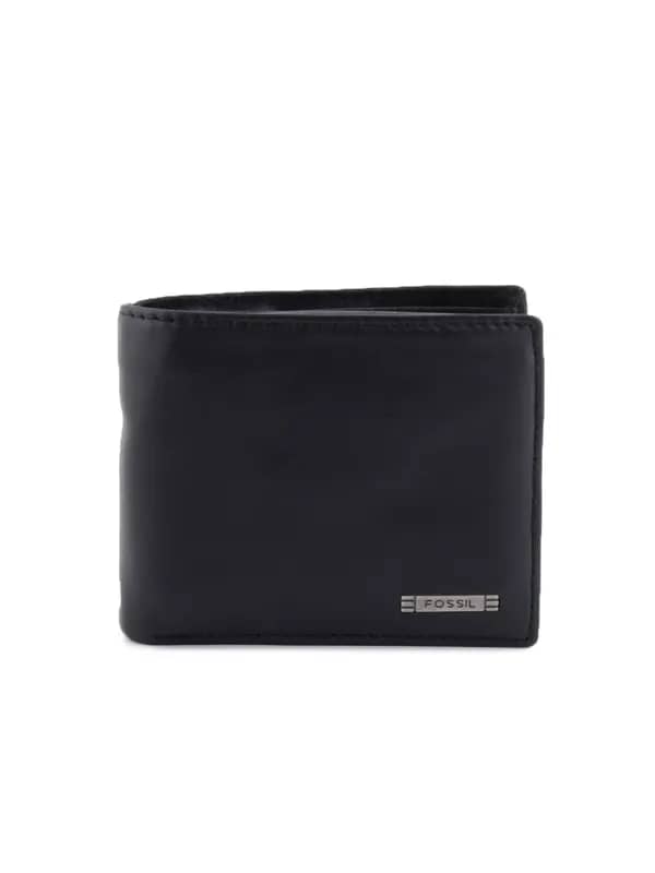 Fossil Men Evans Zippass case Black Wallet