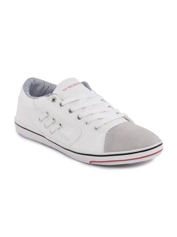 Numero Uno Men White Shoes
