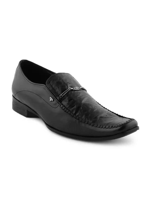 Provogue Men Black Formal Shoes