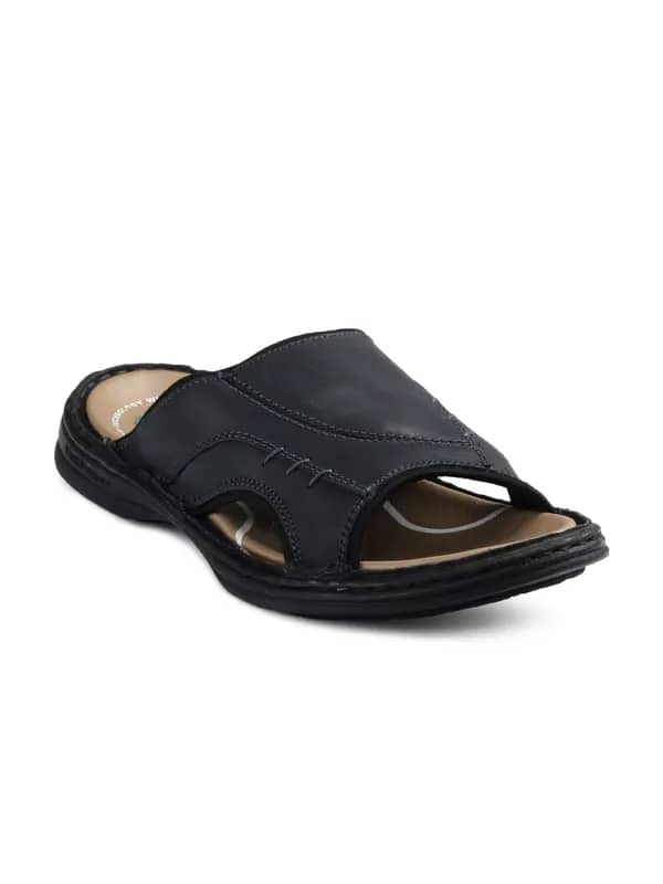 Hush Puppies Men Gel comfort Black Sandals