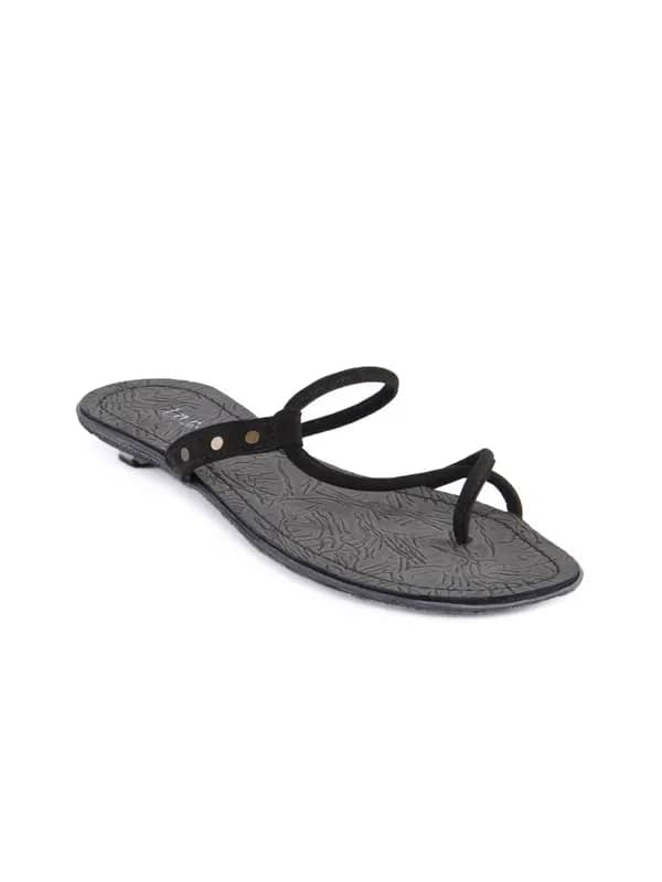 Inc. 5 Women Casual Black Flats