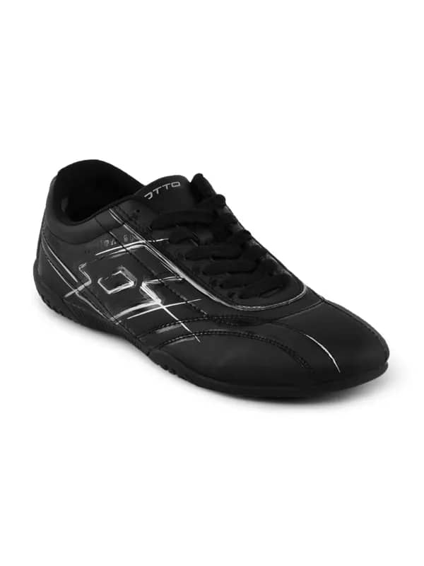 Lotto Men Sprint Black Sports Shoes