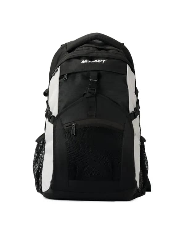 Wildcraft Unisex Black & Grey Backpack