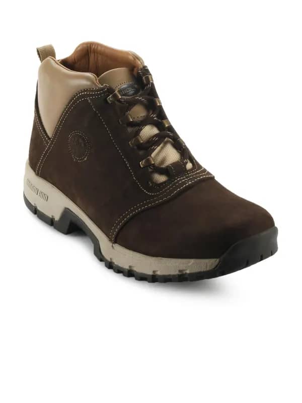 Woodland Men Brown Casual Shoes