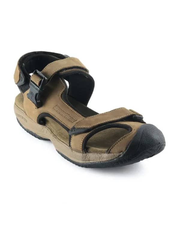 Woodland Men Khaki Casual Sandals