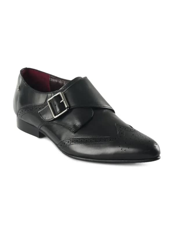 Arrow Men Formal Black Shoes