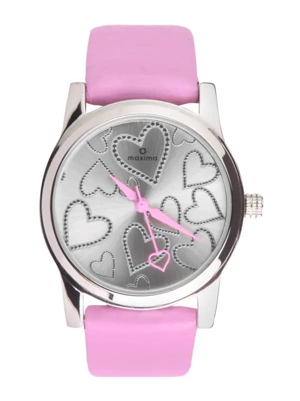 Maxima Attivo Women Steel Dial Watch