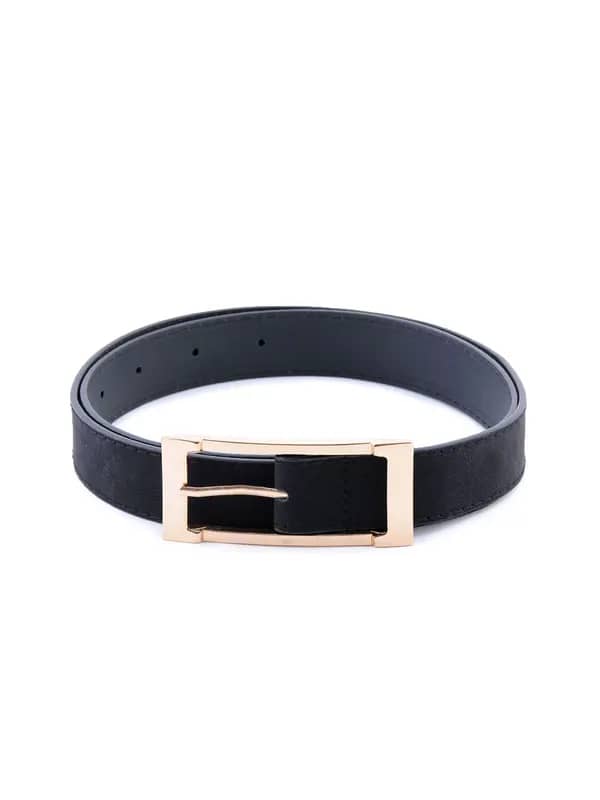 Lino Perros Women Ladies Belts Black Black Belts