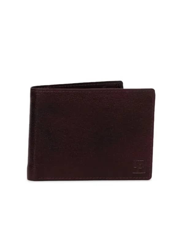 Lino Perros Men Leather Brown Wallet