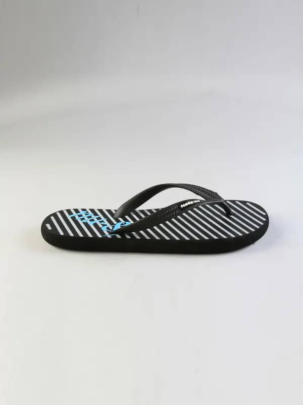 Numero Uno Men's Casual Black Flip Flop