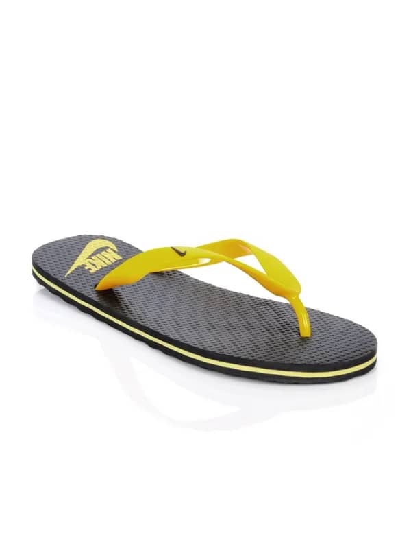 Nike Men Aquahype Black Flip Flops