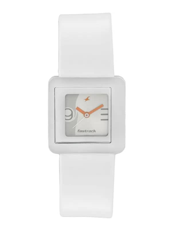 Fastrack Women Silver Dial Watch