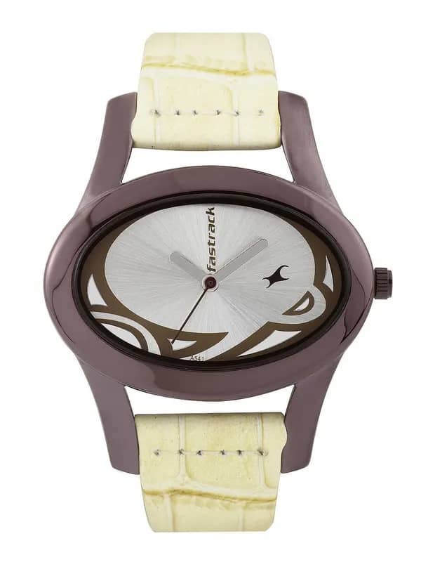 Fastrack Women Silver-Toned Dial Watch NE9732QL01J
