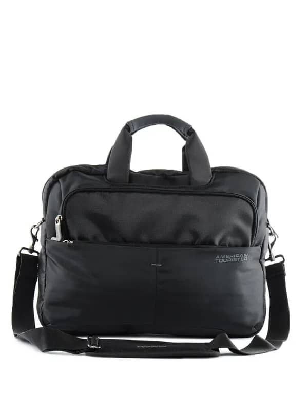 American Tourister Unisex Speedair Black Small Laptop Bag