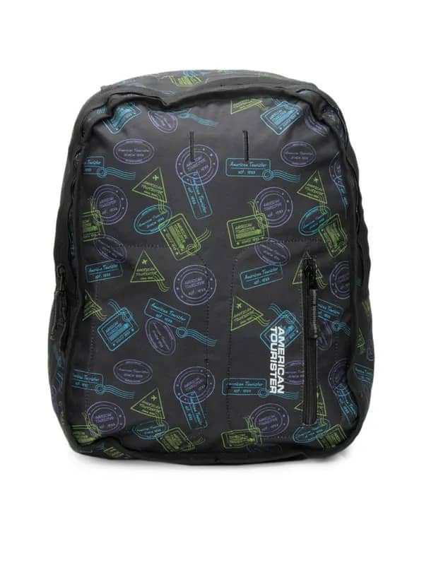 American Tourister Black Reversible Backpack