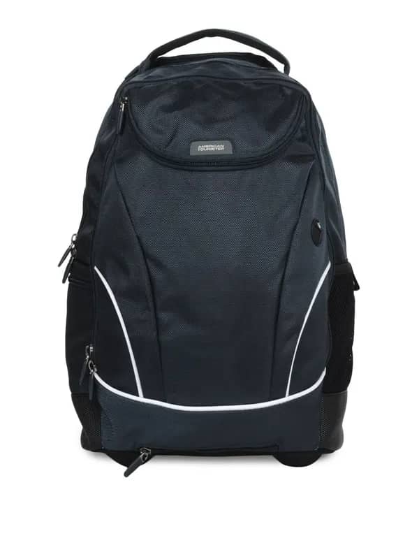 American Tourister Unisex Blue Wanderer Pro Backpack