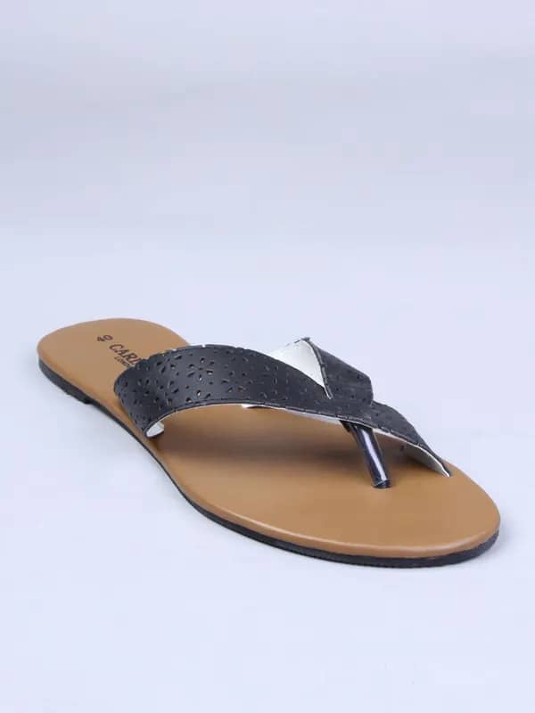 Carlton London Women Black Sandal
