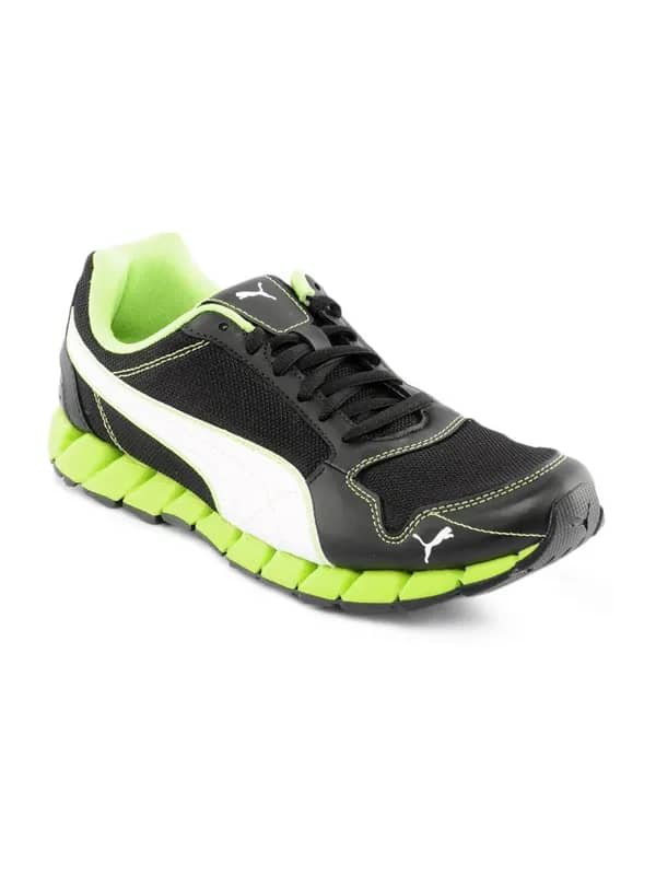 Puma Men Kevler Runner Black Sports Shoes