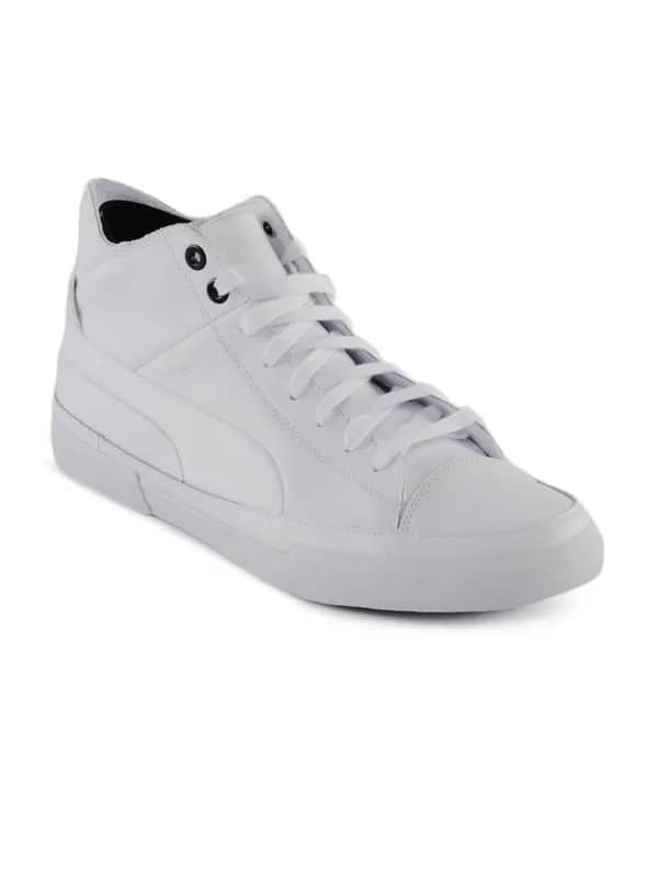 Puma Men Street Step Mid White Shoes