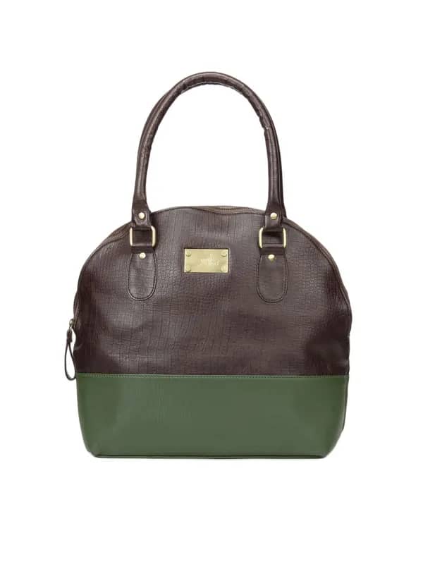 Yelloe Brown New level of utility Handbag