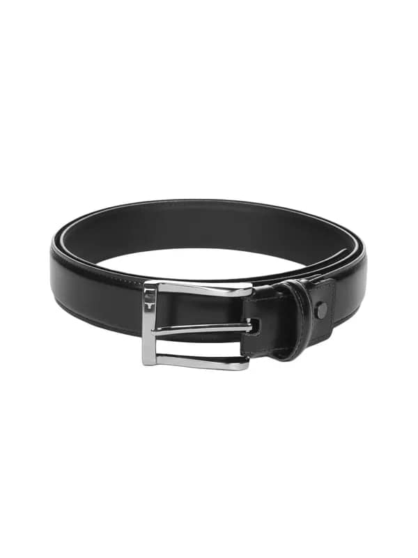 Bulchee Men Padded Chino Black Belt
