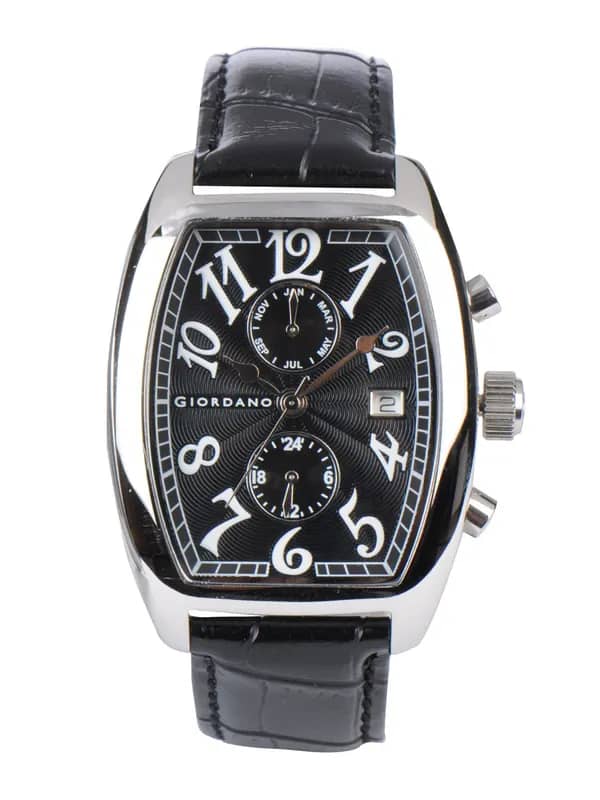 Giordano Men Black Dial Watch