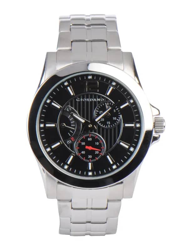 Giordano Men Black Dial Watch