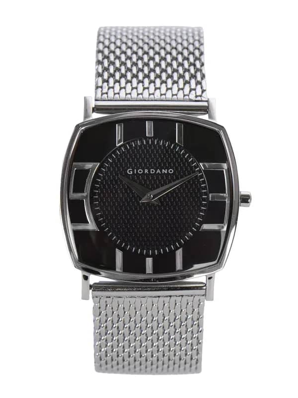 Giordano Men Black Dial Watch