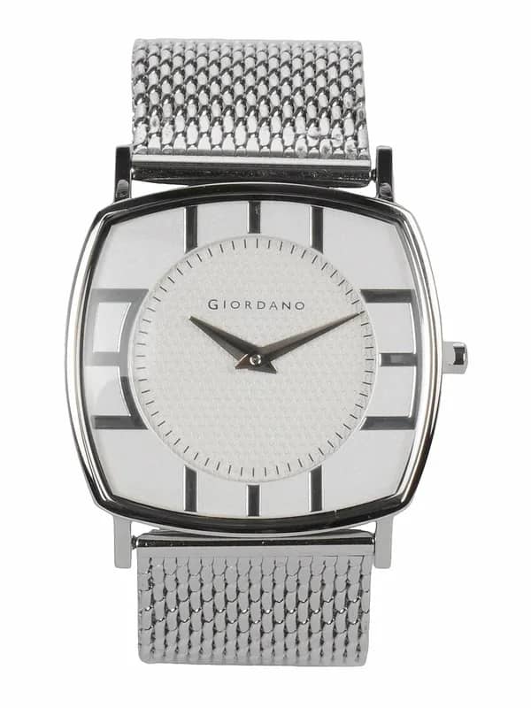Giordano Men White Dial Watch