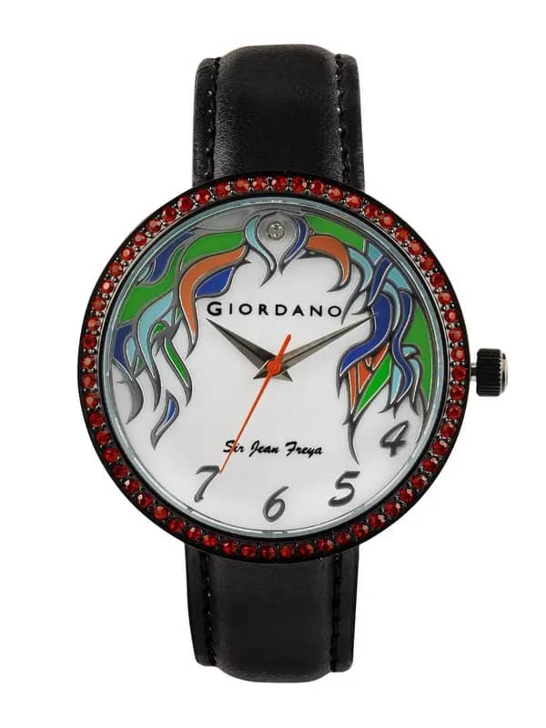Giordano Women White Dial Watch