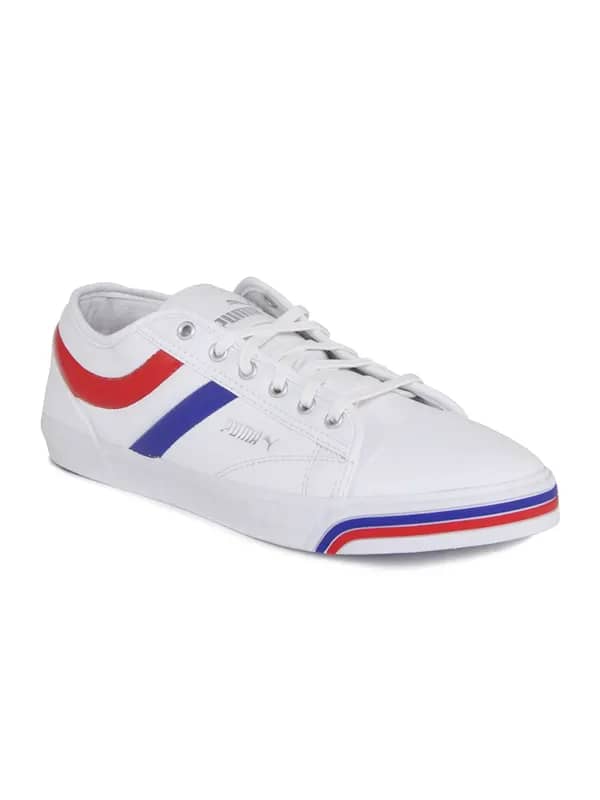Puma Men's Excurse White Spectrum Blue Shoe