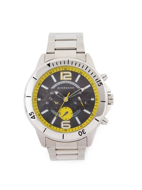 Giordano Men Black Dial Watch