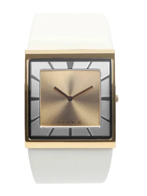 Police Women Gold-Toned Dial Watch PL11916MSG-06B