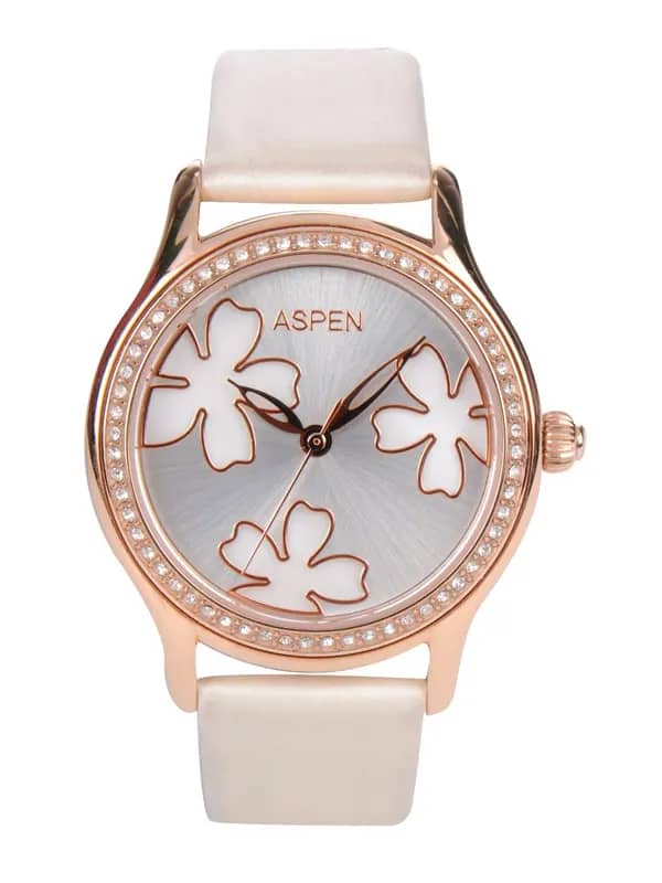 Aspen Women White Dial Watch AP1504