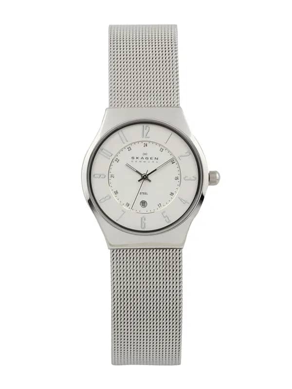 SKAGEN DENMARK Men White Dial Watch 233XLSS