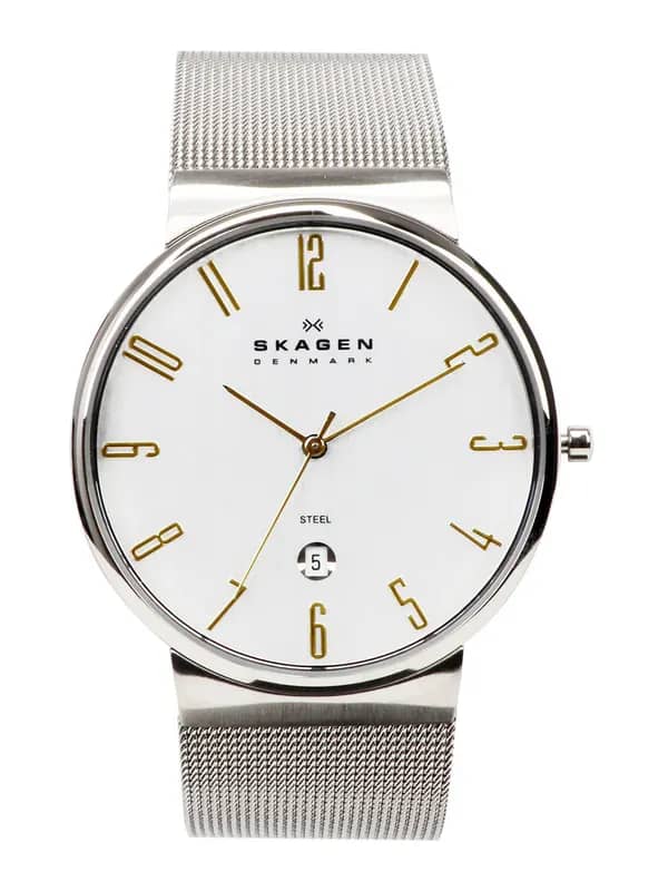Skagen Men White Dial Watch