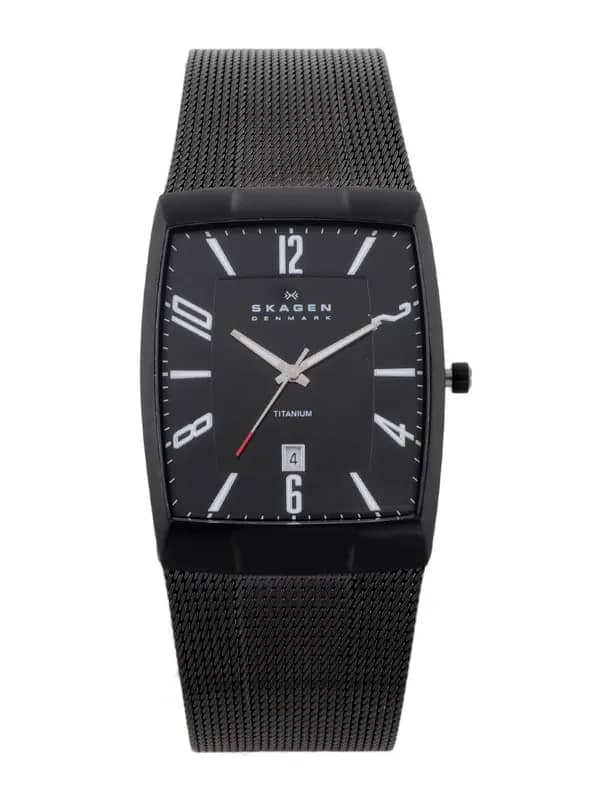 Skagen Men Black Dial Watch