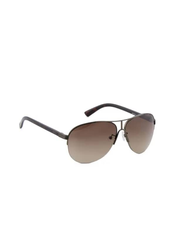 Opium Men Aviator Brown Sunglass