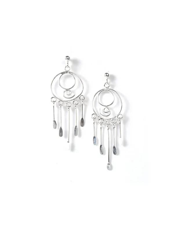 Fabindia Women Anusuya Silver Earrings