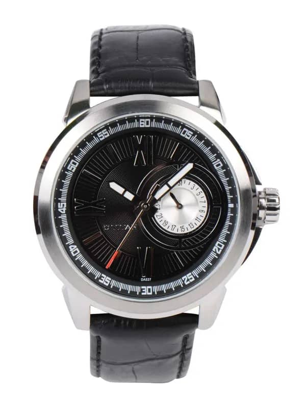 Titan Men Black Dial Watch