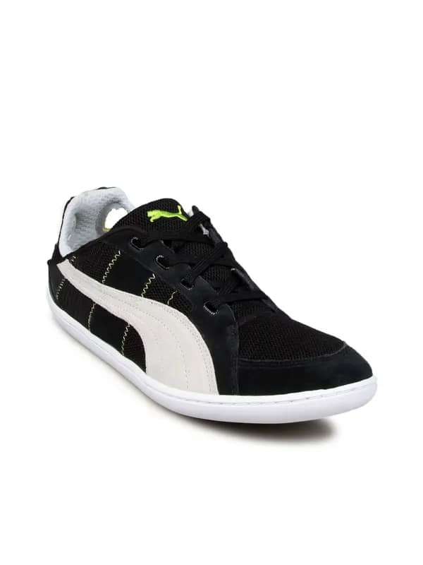 Puma Men's Trim Mesh Black Grey Shoe