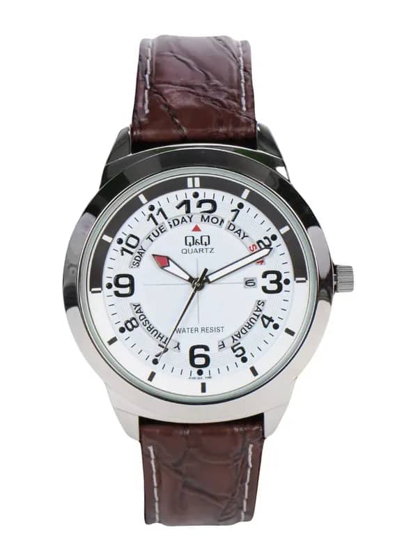 Q&Q Men White Dial Watch A148J304Y