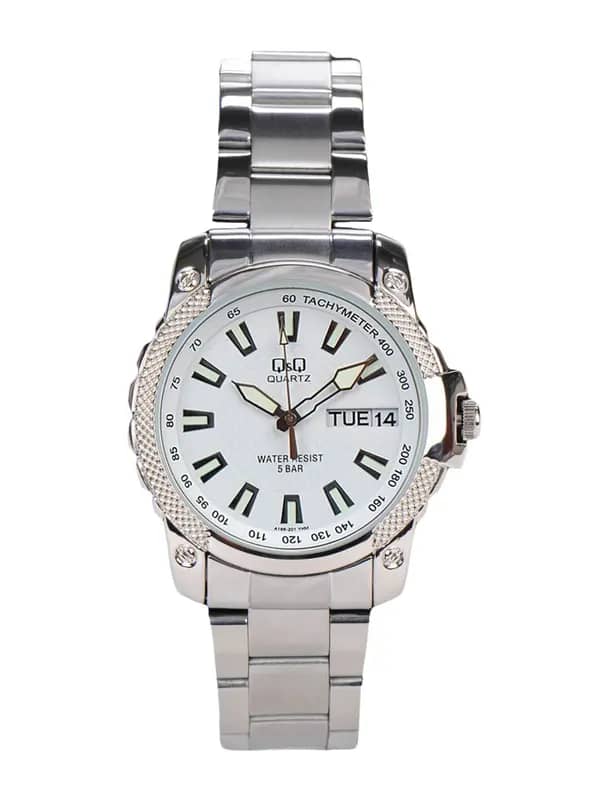 Q&Q Men White Dial Watch