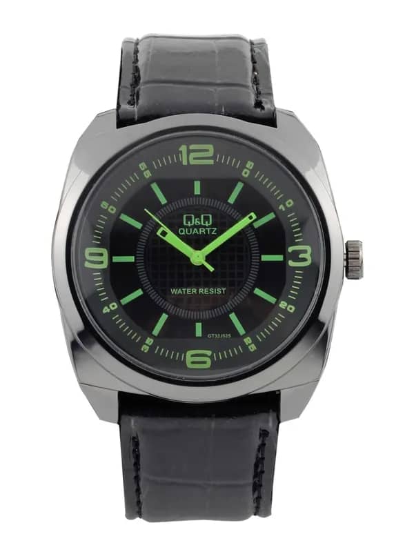 Q&Q Men Black Dial Watch